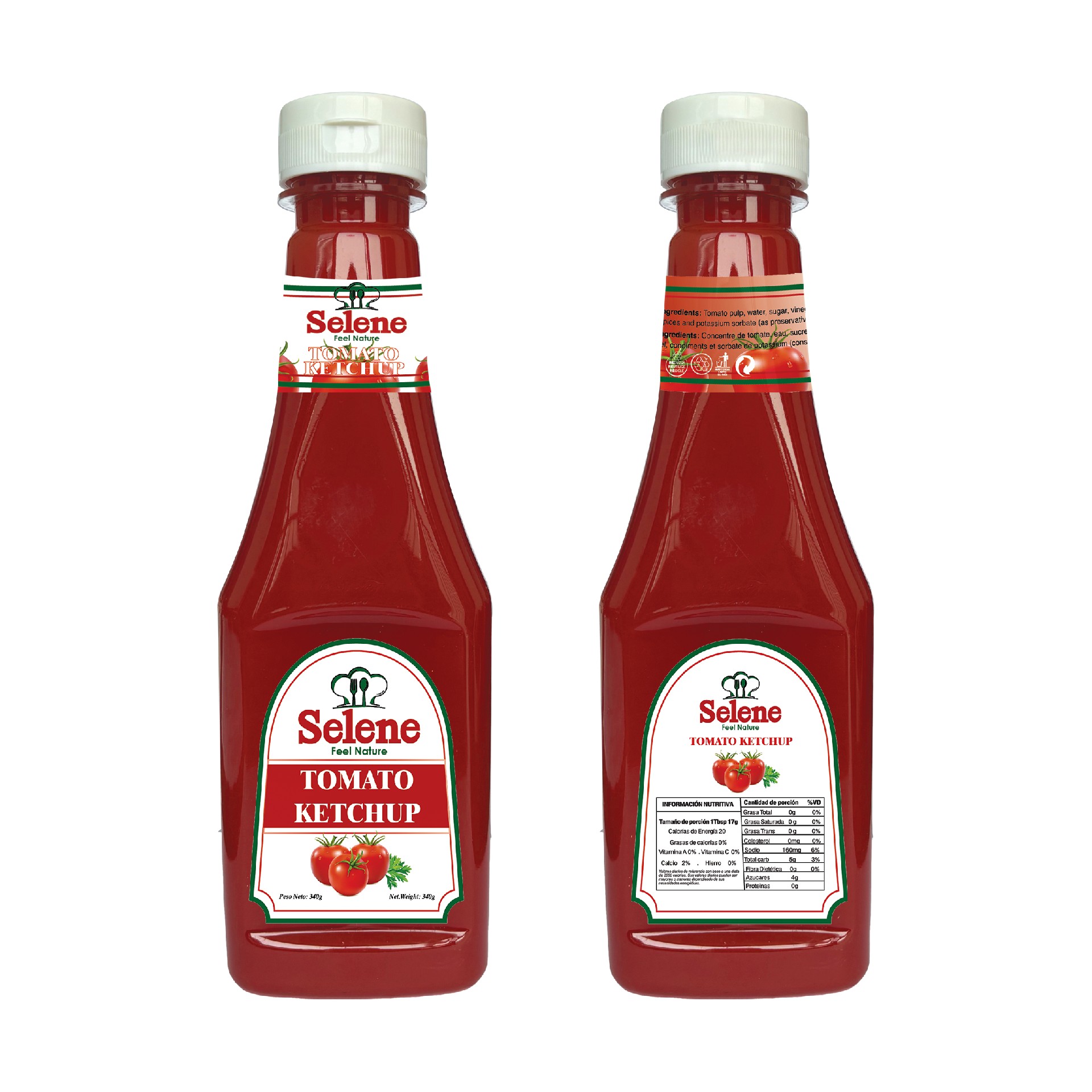 Ketchup aux tomates 340g