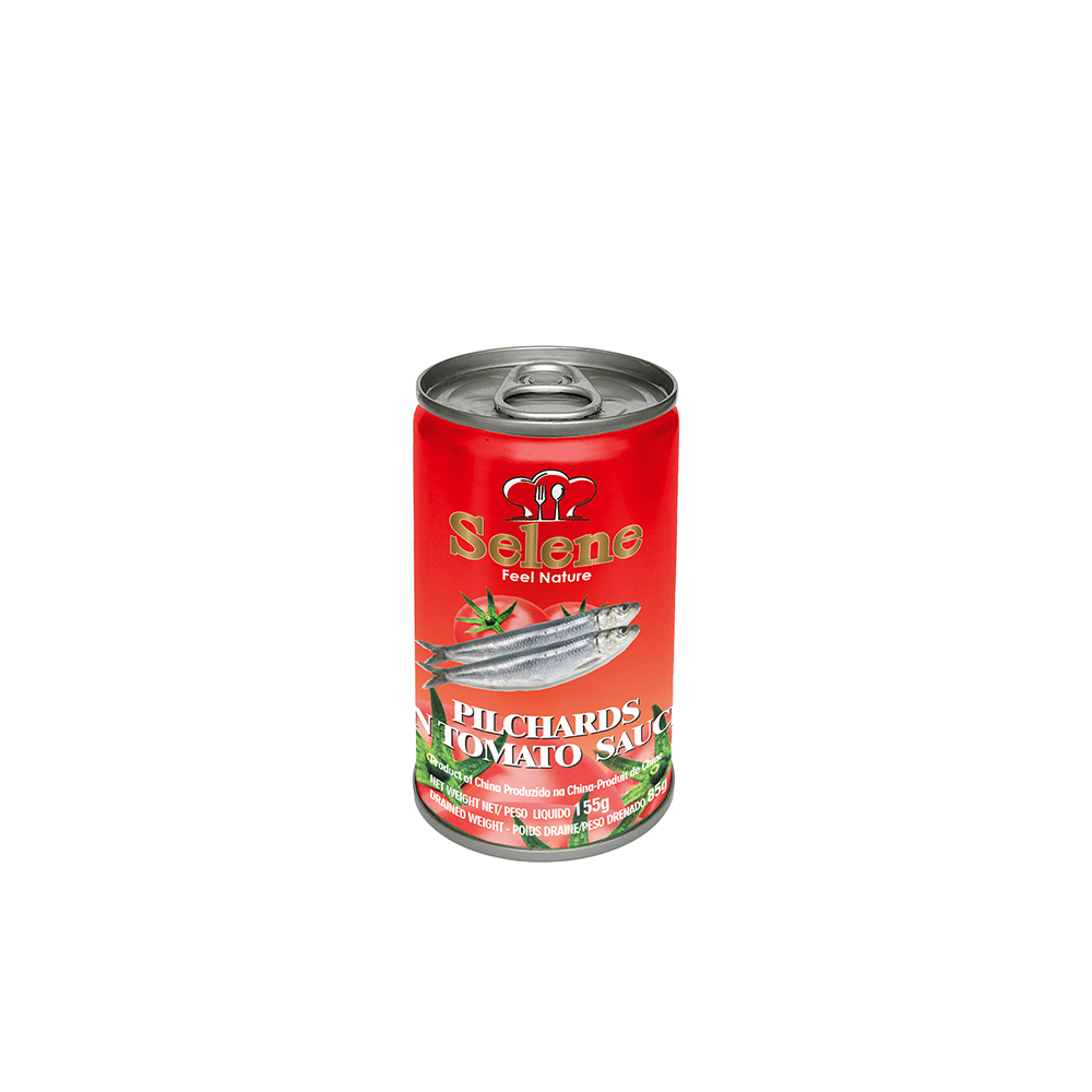 Pilchards en conserve à la sauce tomate 155g