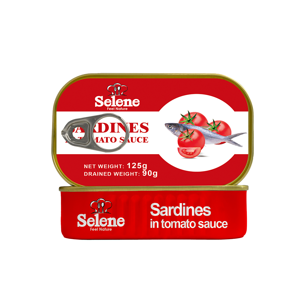 Sardine en conserve à la sauce tomate 125g