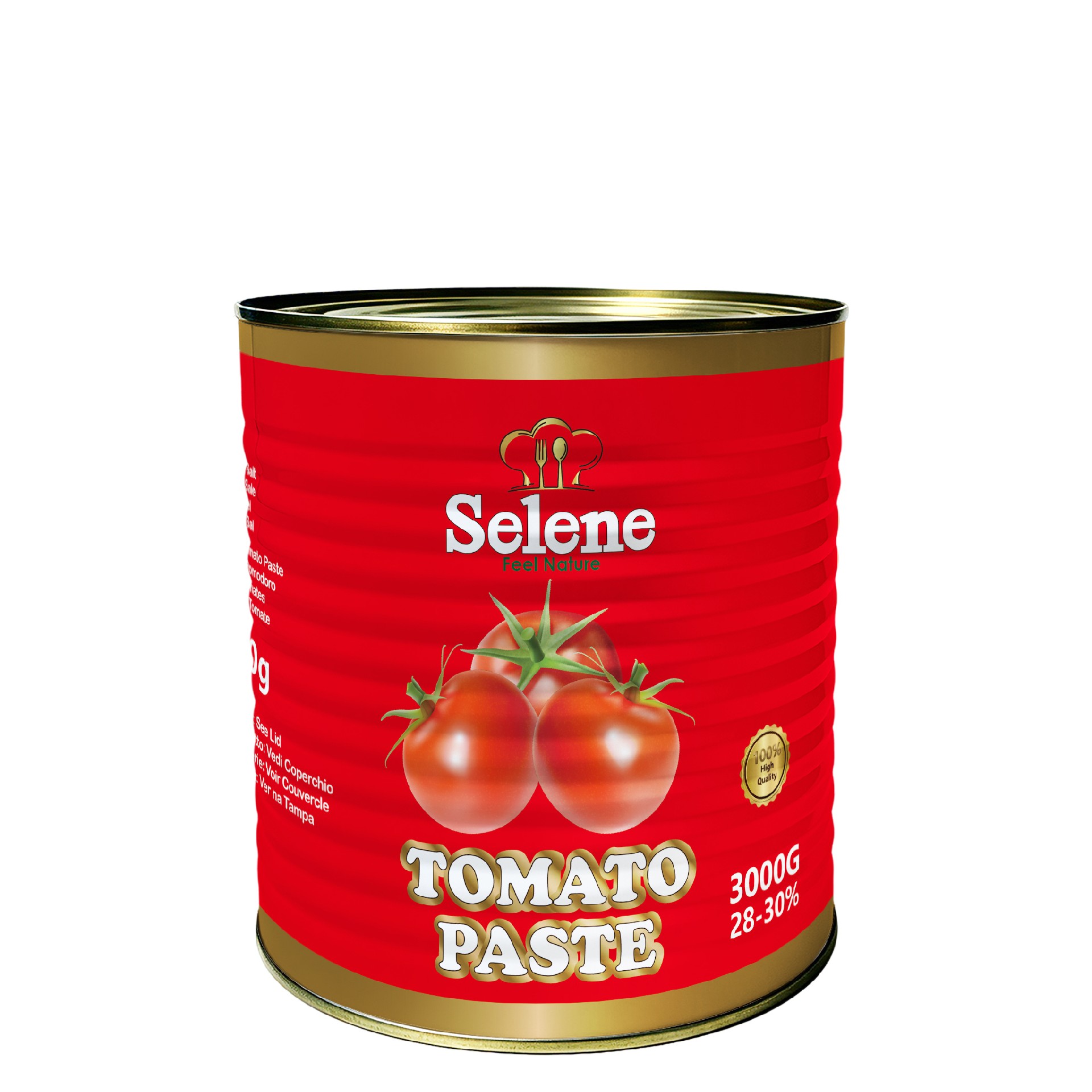 Pâte de tomate en conserve 3000g